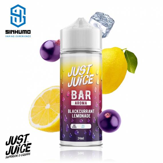 Aroma Blackcurrant Lemonade 24ml Longfill Bar by Just Juice Aroma Blackcurrant Lemonade 24ml Longfill Bar by Just Juice