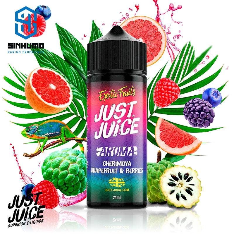 Aroma Cherimoya Grapefruit Berries 24ml Longfill Bar by Just Juice