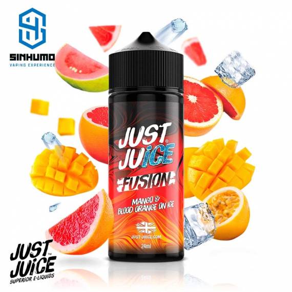 Aroma Fusion Mango Blood Orange On Ice 24ml Longfill by Just Juice Aroma Fusion Mango Blood Orange On Ice 24ml Longfill by Just Juice