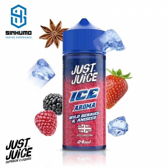 Aroma Wild Berries Aniseed ICE 24ml Longfill by Just Juice Aroma Wild Berries Aniseed ICE 24ml Longfill by Just Juice
