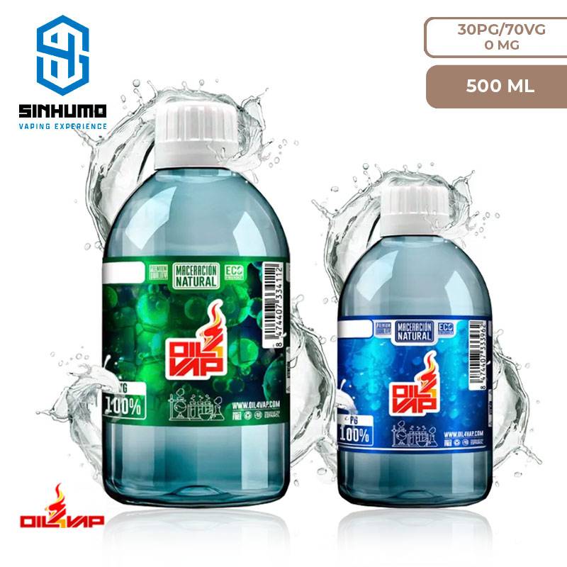 Pack de Bases 500ML 0mg (Maceracion Natural) By Oil4Vap