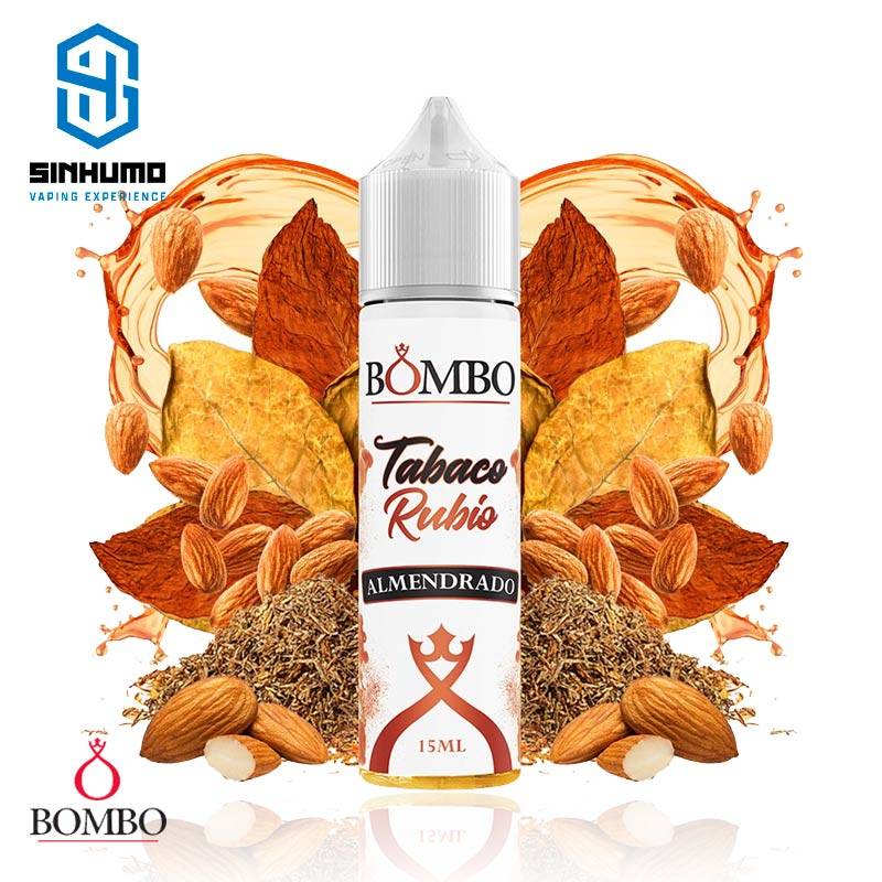 Aroma Tabaco Rubio Almendrado 15ml Longfill by Bombo E-liquids