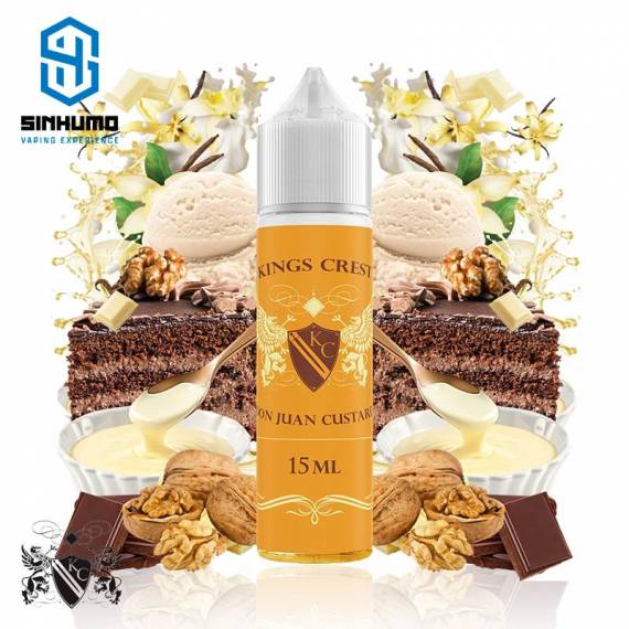 Aroma Don Juan Custard 15ml Longfill by Kings Crest Aroma Don Juan Custard 15ml Longfill by Kings Crest