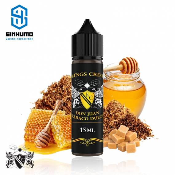 Aroma Don Juan Tabaco Dulce 15ml Longfill by Kings Crest Aroma Don Juan Tabaco Dulce 15ml Longfill by Kings Crest
