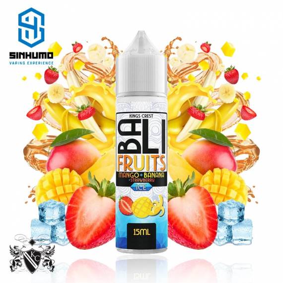 Aroma Mango Banana Strawberry Ice 15ml Longfill By Kings Crest Aroma Mango Banana Strawberry Ice 15ml Longfill By Kings Crest