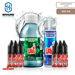 Pack de Bases 200ML 6mg (Maceracion Natural) By Oil4Vap