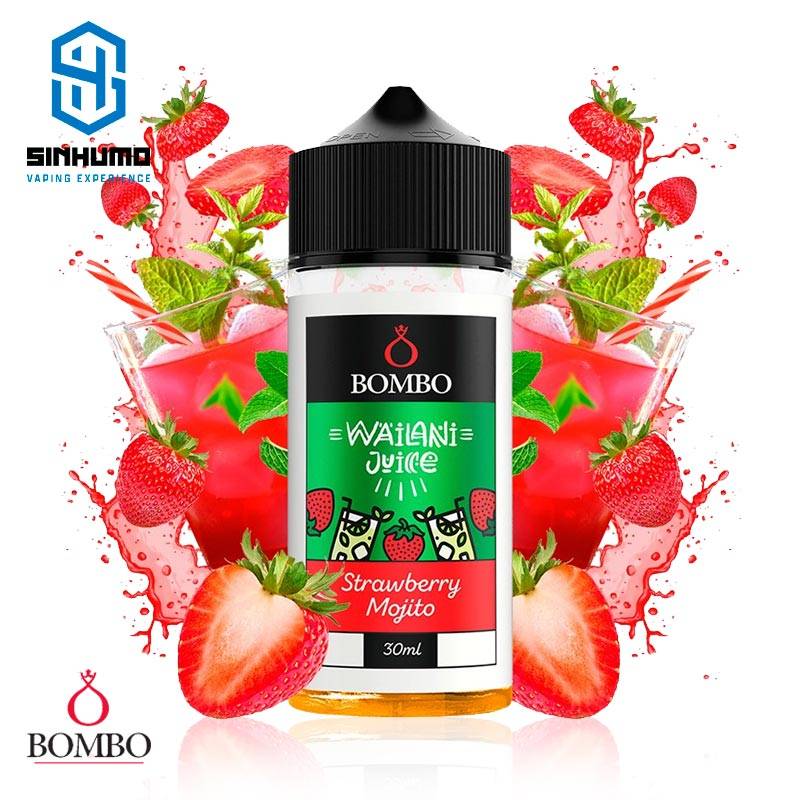Aroma Strawberry Mojito 30ml Longfill Wailani Juice by Bombo E-liquids
