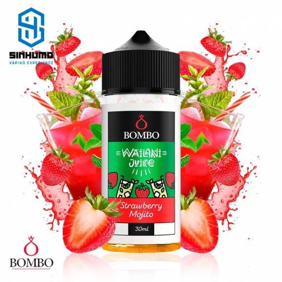 Aroma Strawberry Mojito 30ml Longfill Wailani Juice by Bombo E-liquids