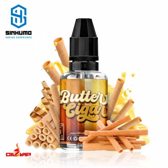 Aroma Butter Cigar 8ml Longfill by Oil4Vap Aroma Butter Cigar 8ml Longfill by Oil4Vap