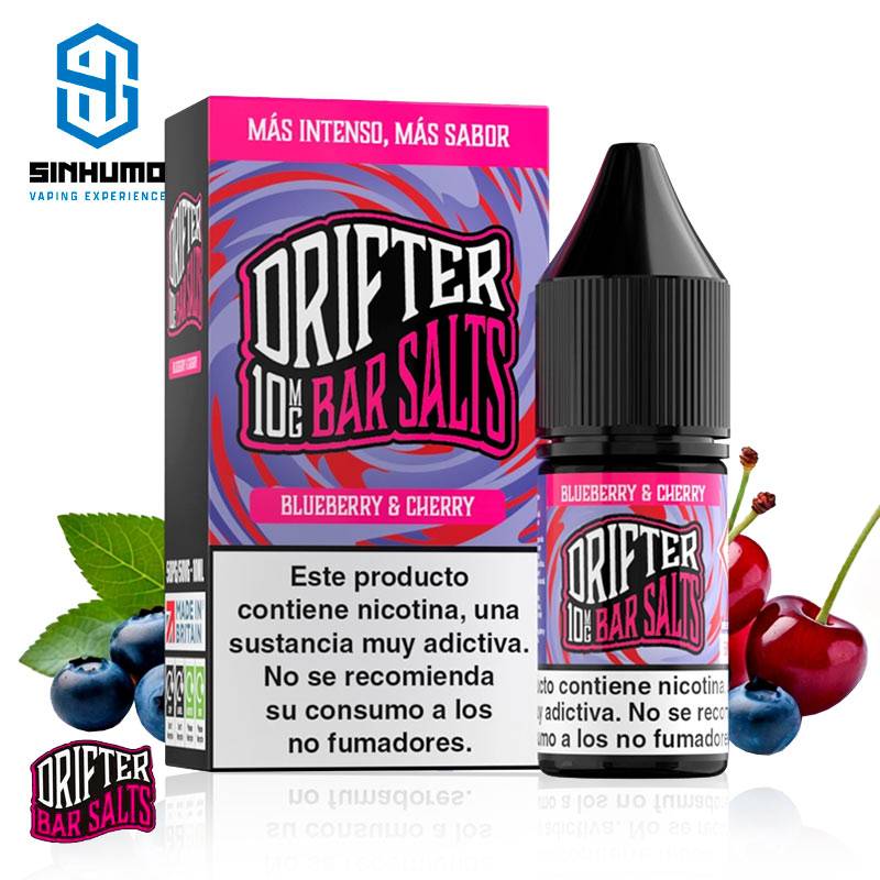 Sales Blueberry Cherry 10ml By Juice Sauz Drifter Bar Salts