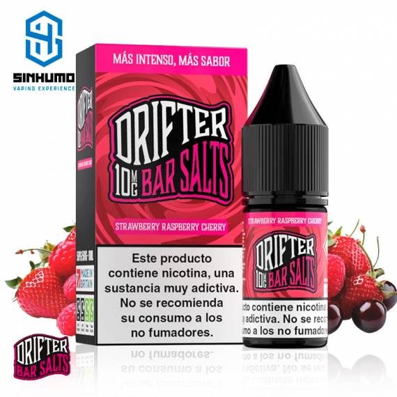Sales Strawberry Raspberry Cherry 10ml By Juice Sauz Drifter Bar Salts