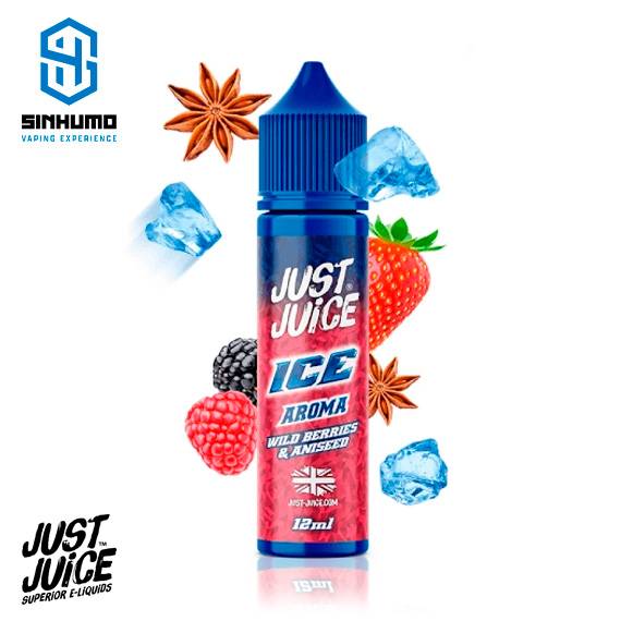 Aroma Wild Berries Aniseed ICE 12ml Longfill by Just Juice