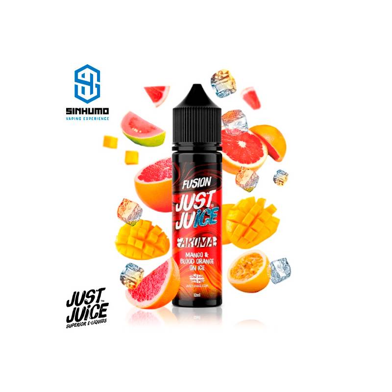 Aroma Fusion Mango Blood Orange On Ice 12ml Longfill by Just Juice