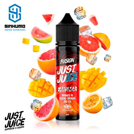 Aroma Fusion Mango Blood Orange On Ice 12ml Longfill by Just Juice