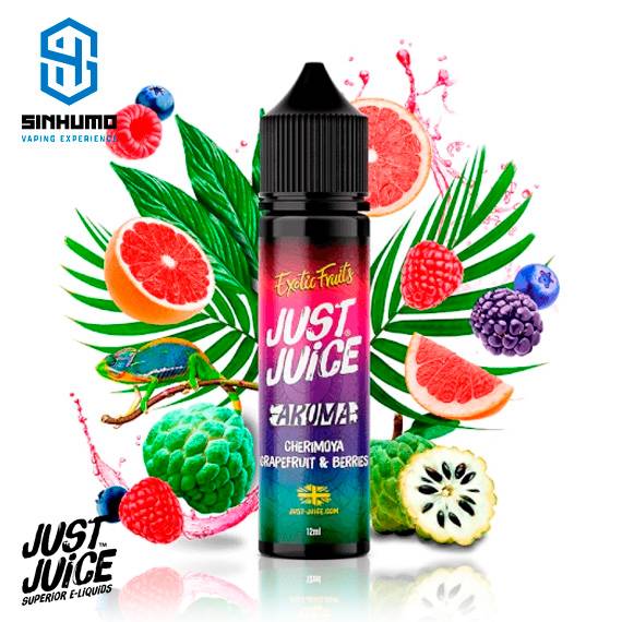 Aroma Cherimoya Grapefruit Berries 12ml Longfill by Just Juice