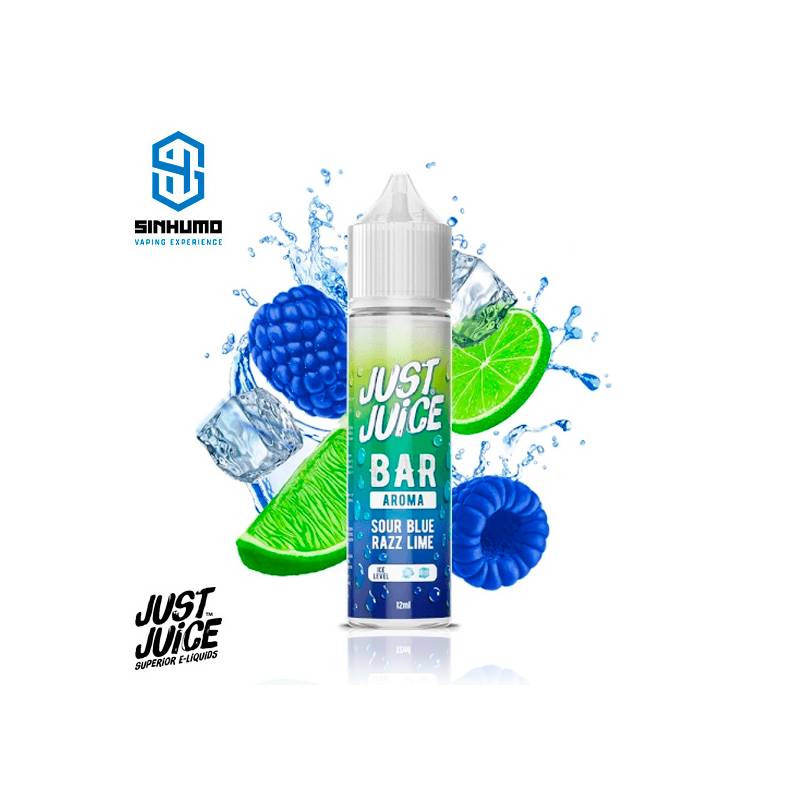 Aroma Sour Blue Razz Lime 12ml Longfill Bar by Just Juice