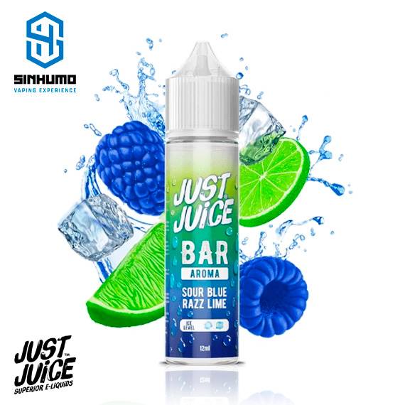 Aroma Sour Blue Razz Lime 12ml Longfill Bar by Just Juice