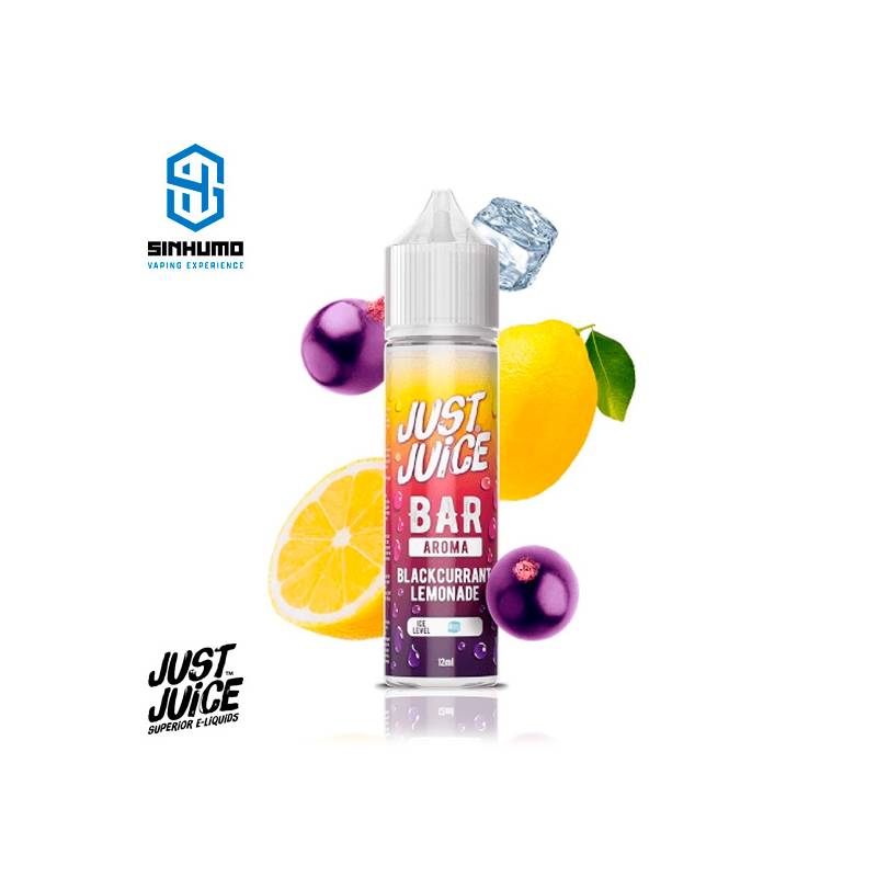 Aroma Blackcurrant Lemonade 12ml Longfill Bar by Just Juice