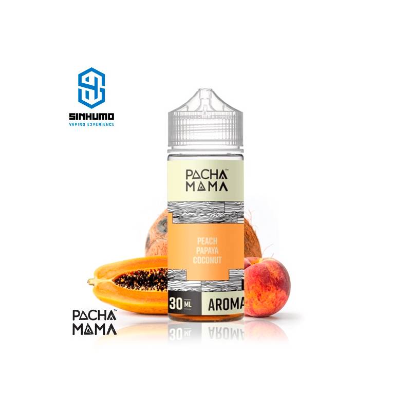 Aroma Peach Papaya Coconut 30ml Longfill by Pachamama