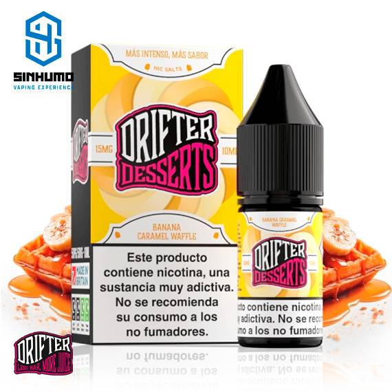 Sales Banana Caramel Waffle 10ml By Juice Sauz Drifter Bar Salts