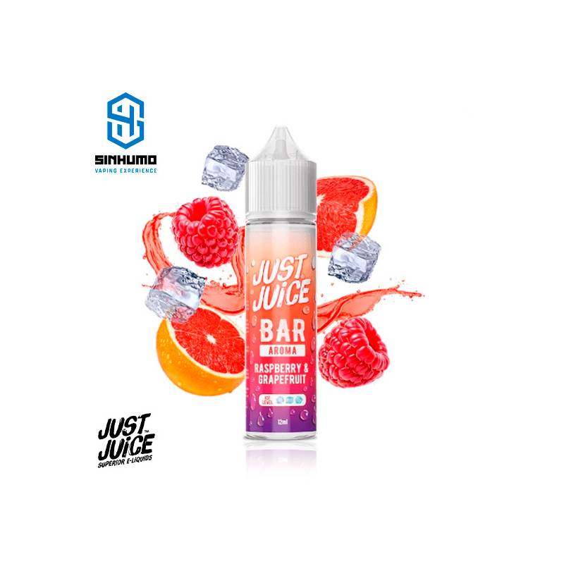 Aroma Raspberry and Grapefruit 12ml Longfill by Just Juice