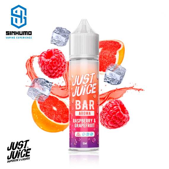 Aroma Raspberry and Grapefruit 12ml Longfill by Just Juice