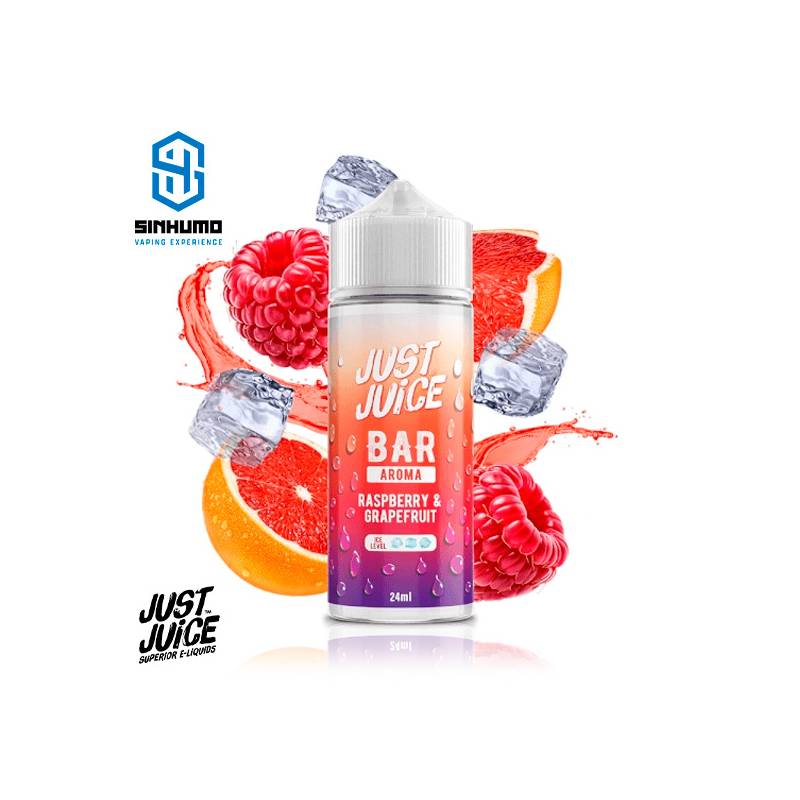 Aroma Raspberry and Grapefruit 24ml Longfill by Just Juice