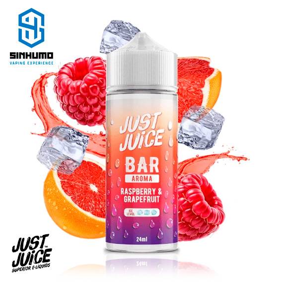 Aroma Raspberry and Grapefruit 24ml Longfill by Just Juice