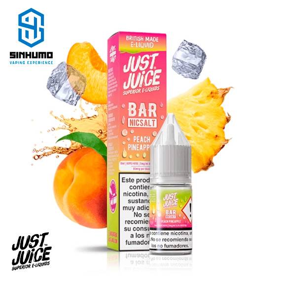 Sales Peach Pineapple 10ml Bar Salts by Just Juice