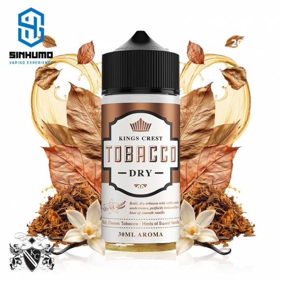 Aroma Tobacco Dry 30ml Longfill By Kings Crest