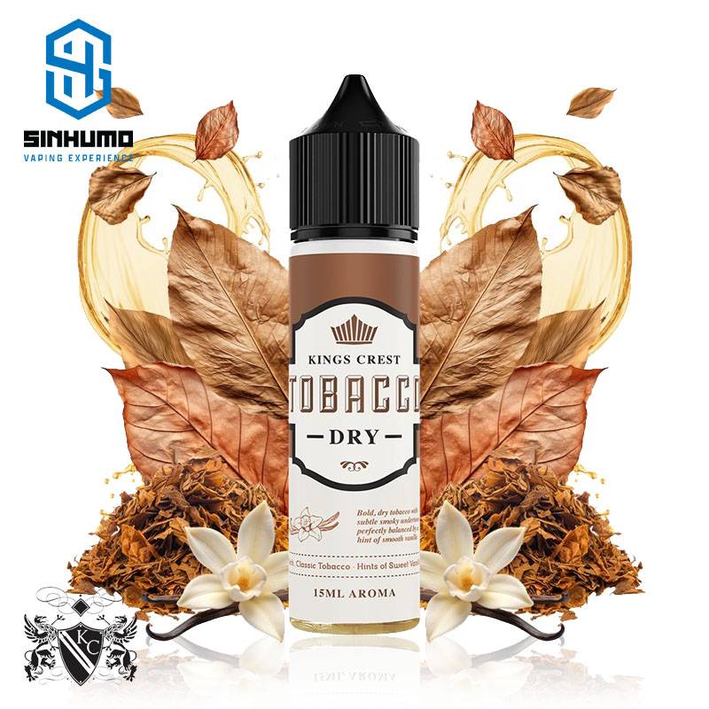 Aroma Tobacco Dry 15ml Longfill By Kings Crest