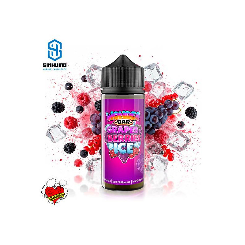 Aroma Wonder Bar Grape & Berries Ice 30ml Longfill By Vapemoniadas