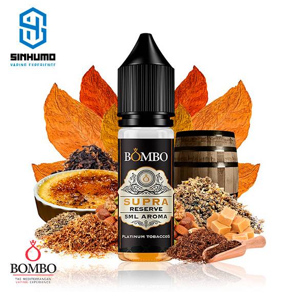 Aroma Supra Reserve MiniLongfill by Bombo E-liquids