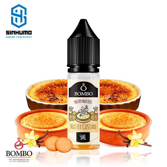 Aroma Master Custard MiniLongfill by Bombo E-liquids