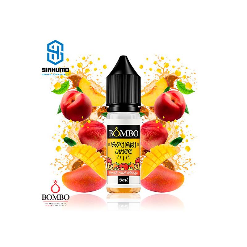 Aroma Peach and Mango MiniLongfill by Bombo E-liquids