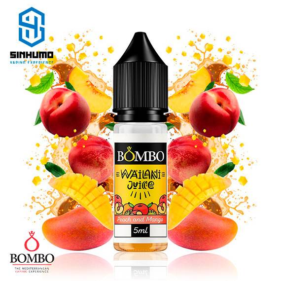 Aroma Peach and Mango MiniLongfill by Bombo E-liquids