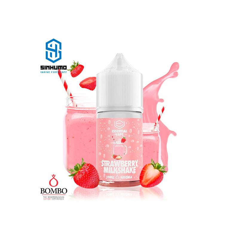 Aroma Strawberry Milkshake MiniLongfill by Bombo E-liquids