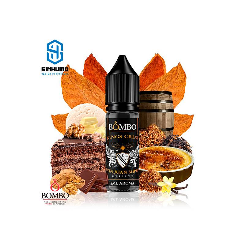 Aroma Don Juan Supra Reserve MiniLongfill by Bombo E-liquids