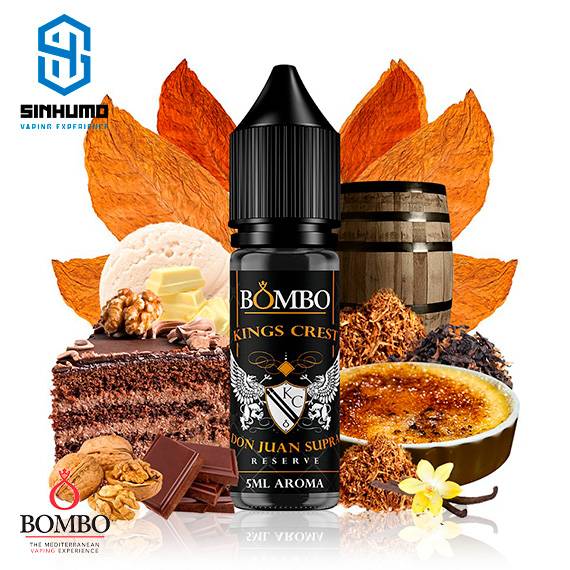 Aroma Don Juan Supra Reserve MiniLongfill by Bombo E-liquids