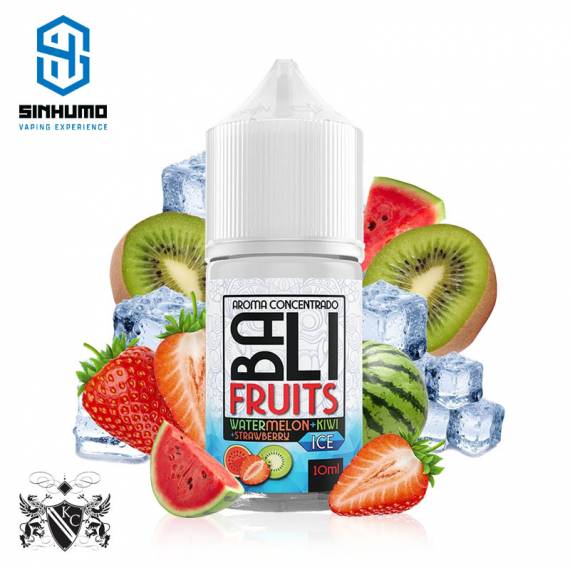 Aroma Watermelon Kiwi Strawberry ICE MiniLongfill Bali Fruits by Kings Crest