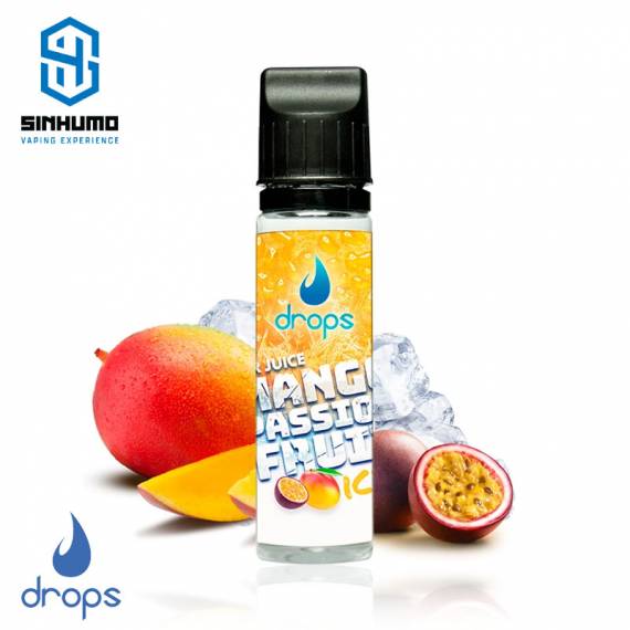 Aroma Mango Passion Fruit Ice Longfill by Drops
