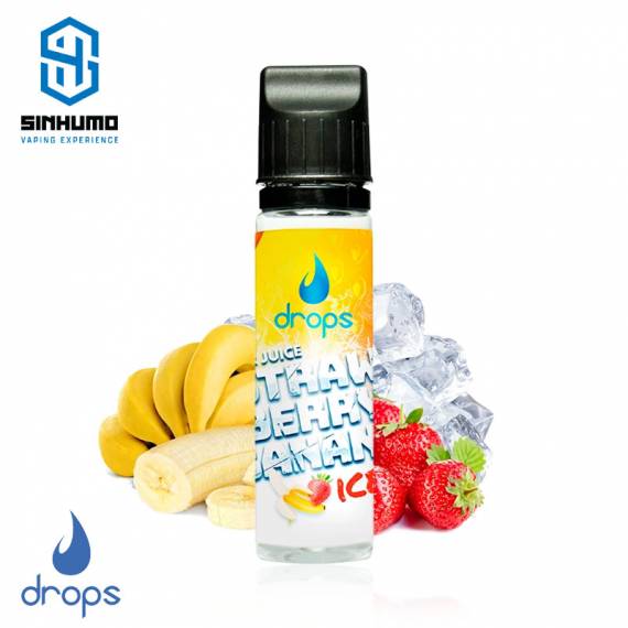 Aroma Strawberry Banana Ice Longfill by Drops