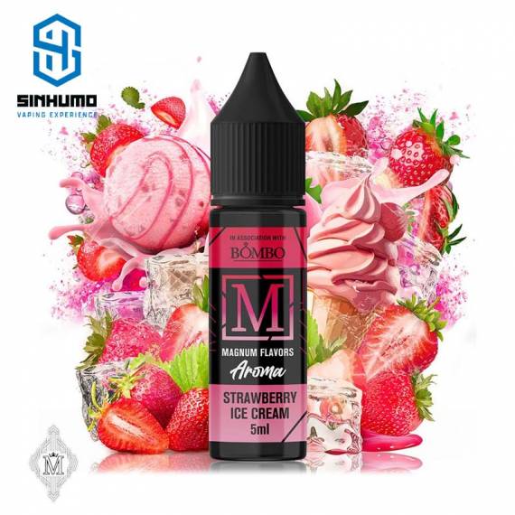 Aroma Strawberry Ice Cream MiniLongfill by Magnum Vape