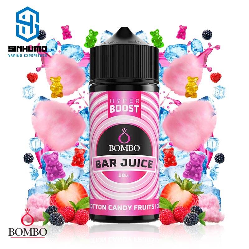 Aroma Candy Fruits Ice 10ml Longfill Hyper Boost Bar Juice by Bombo E-liquids