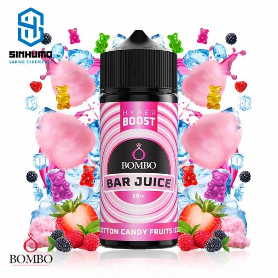 Aroma Candy Fruits Ice 10ml Longfill Hyper Boost Bar Juice by Bombo E-liquids