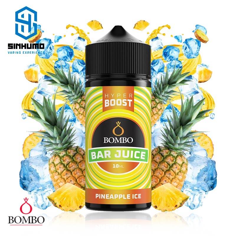 Aroma Pineapple Ice 10ml Longfill Hyper Boost Bar Juice by Bombo E-liquids