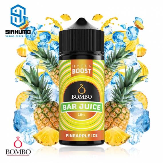 Aroma Pineapple Ice 10ml Longfill Hyper Boost Bar Juice by Bombo E-liquids