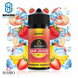 Aroma Strawberry Banana Ice 10ml Longfill Hyper Boost Bar Juice by Bombo E-liquids