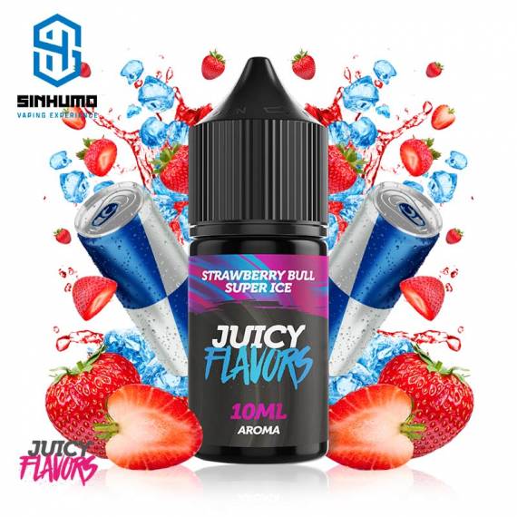 Aroma Strawberry Bull Super Ice MiniLongfill 10ml by Juicy Flavors