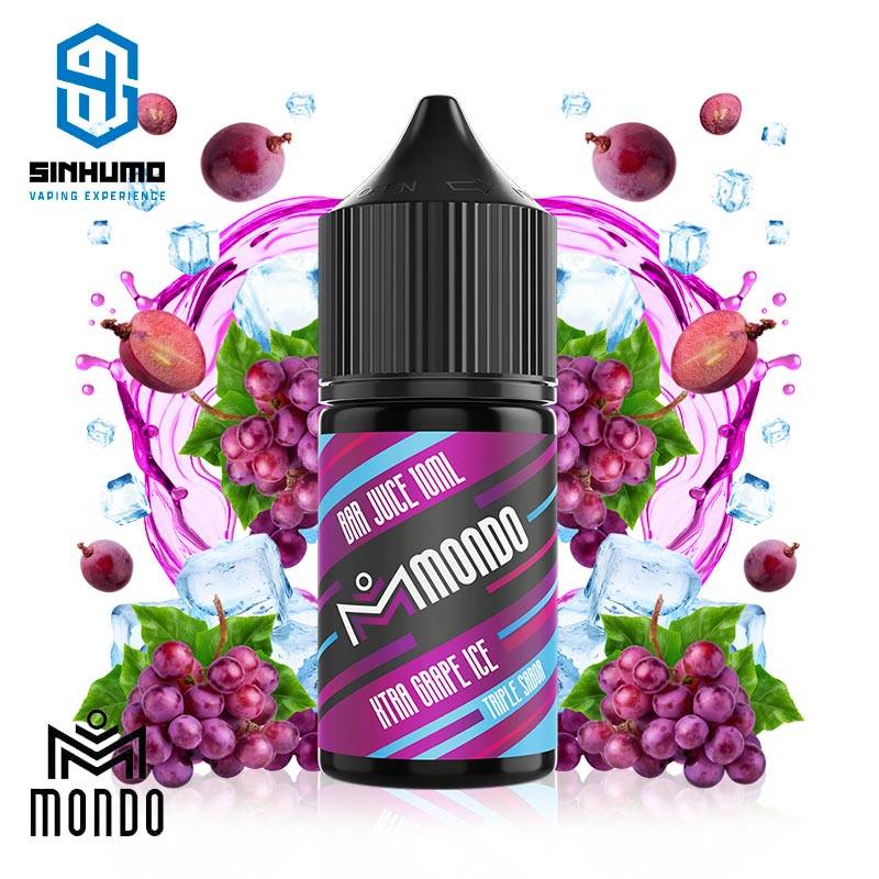 Aroma Xtra Grape Ice MiniLongfill 10ml by Mondo Bar